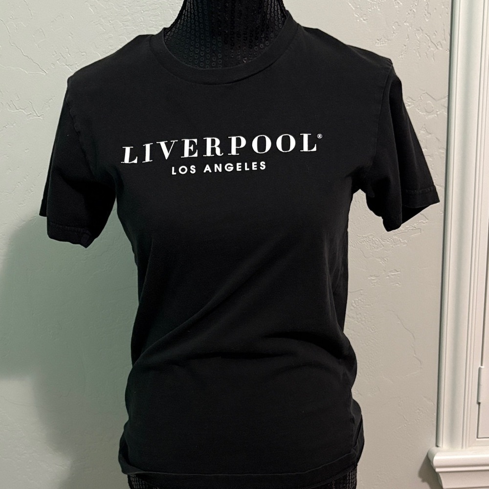 Liverpool Black Short Sleeve Tee